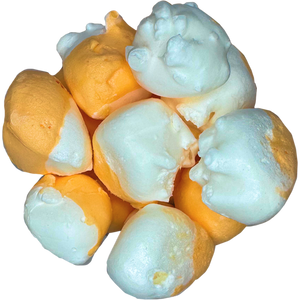 Freeze Dried Creamsicle Salt Water Taffy Candy