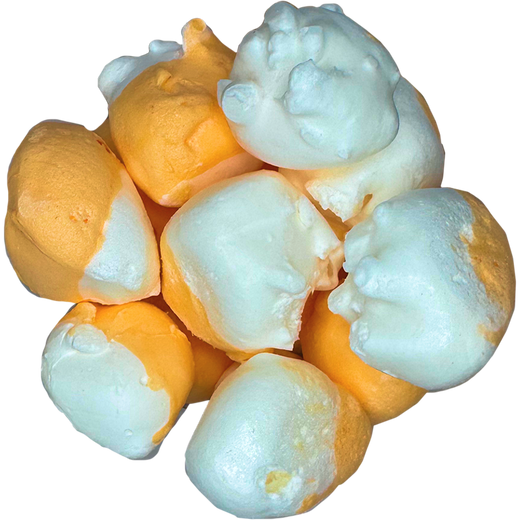 Freeze Dried Creamsicle Salt Water Taffy Candy