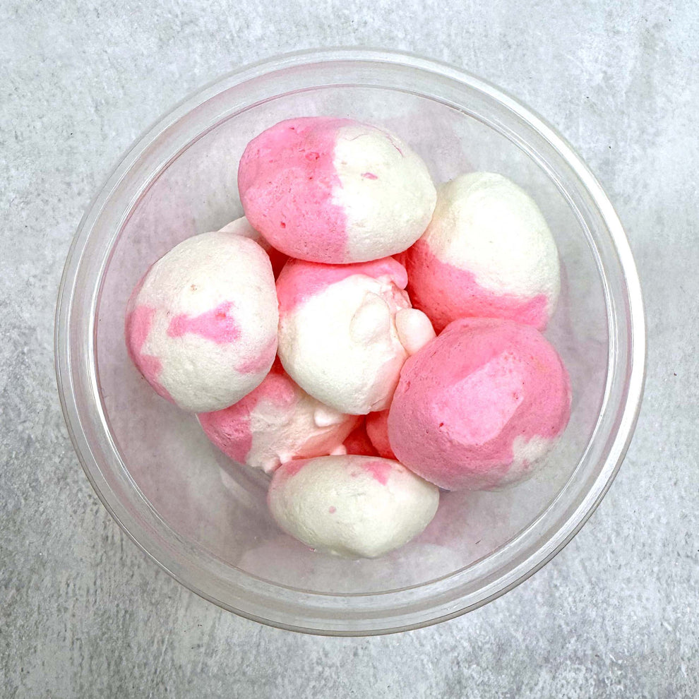 Freeze Dried Strawberries & Cream Salt Water Taffy Candy