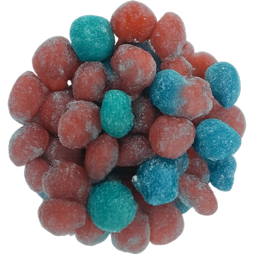 Sour Blue Raspberry Gushers Candy